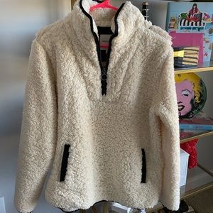 Sale!! Thread and supply fleece pullover